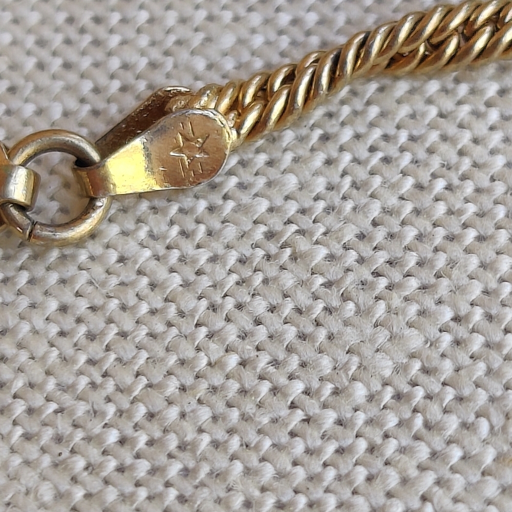 Vermeil Sterling Italy Bracelet - Picture 4 of 6